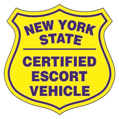 new york certified escort vehicle|Escorts